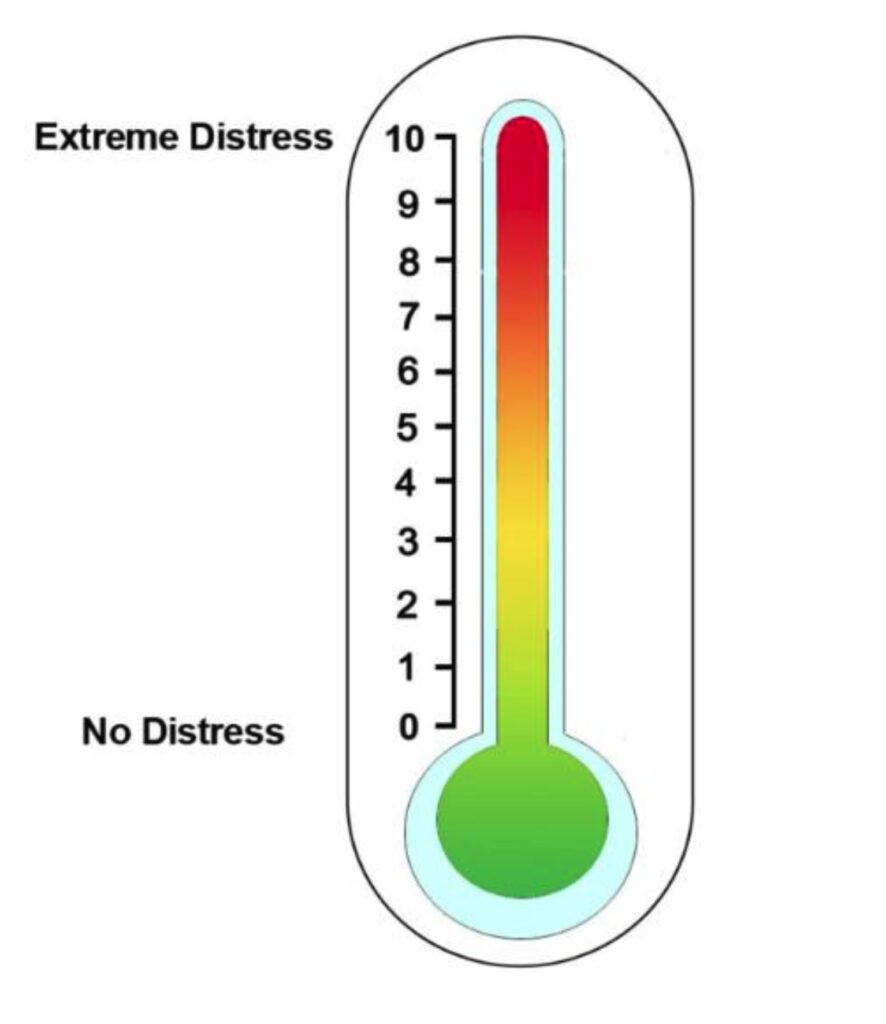 distress thermometer